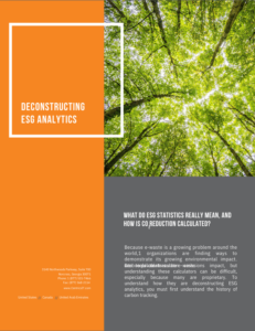 Deconstructing ESG Analytics first page